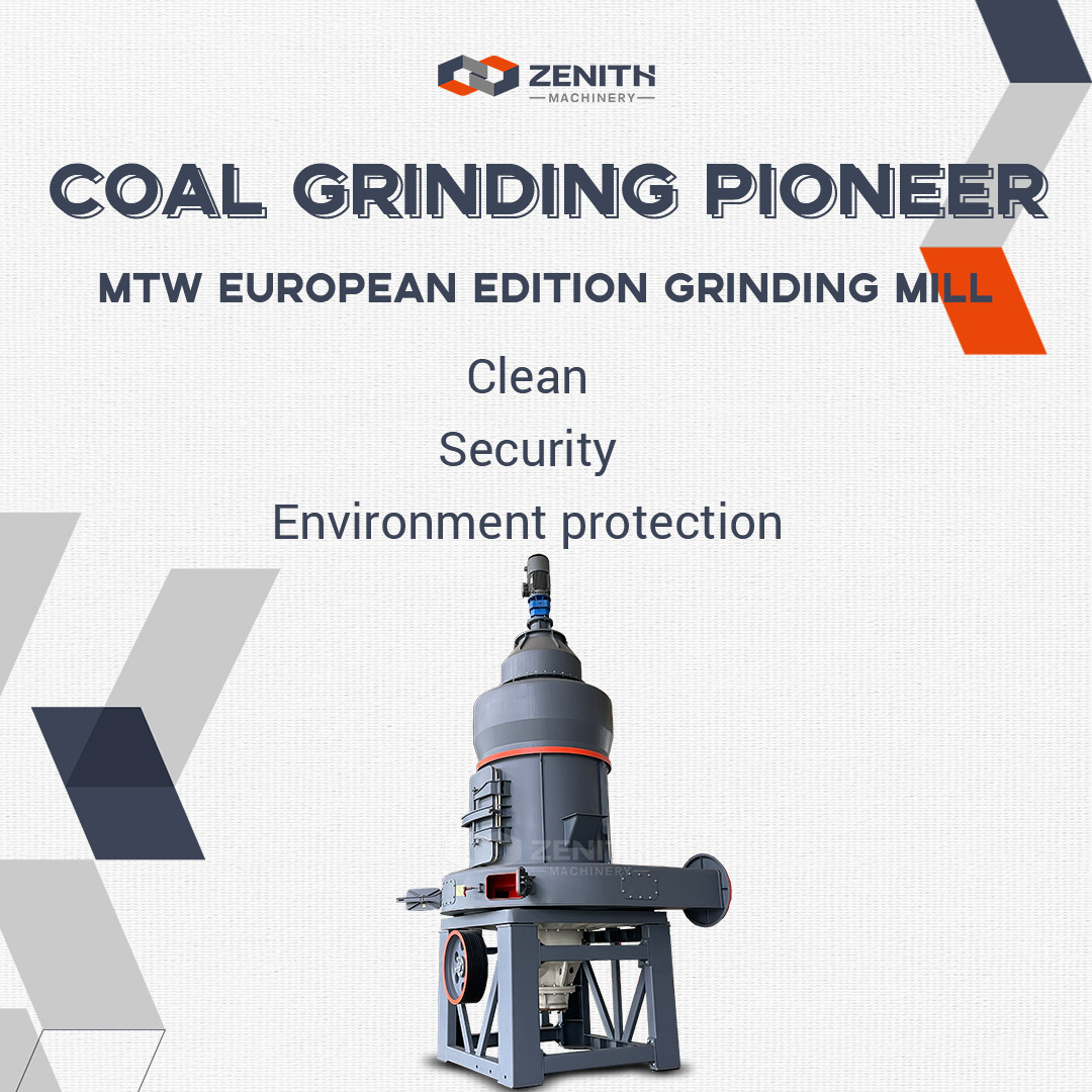 Diagram showing furnace bottom ash being fed into a grinding mill and emerging as fine powder for brick making.